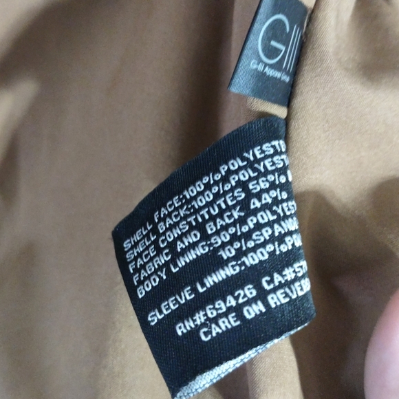 Women's Black Rivet Faux Leather Western Fringed Jacket Long Sleeves Size M - Picture 9 of 12